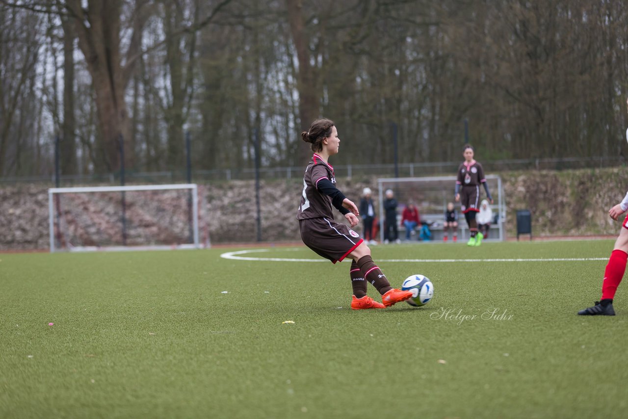 Bild 108 - B-Juniorinnen Walddoerfer - St.Pauli : Ergebnis: 4:1